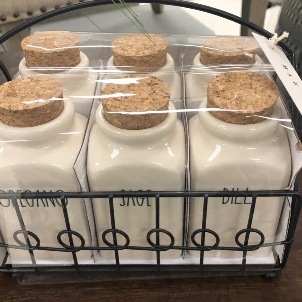 Rae Dunn Spice Jars (Buy Now) - Picture 3 of 3